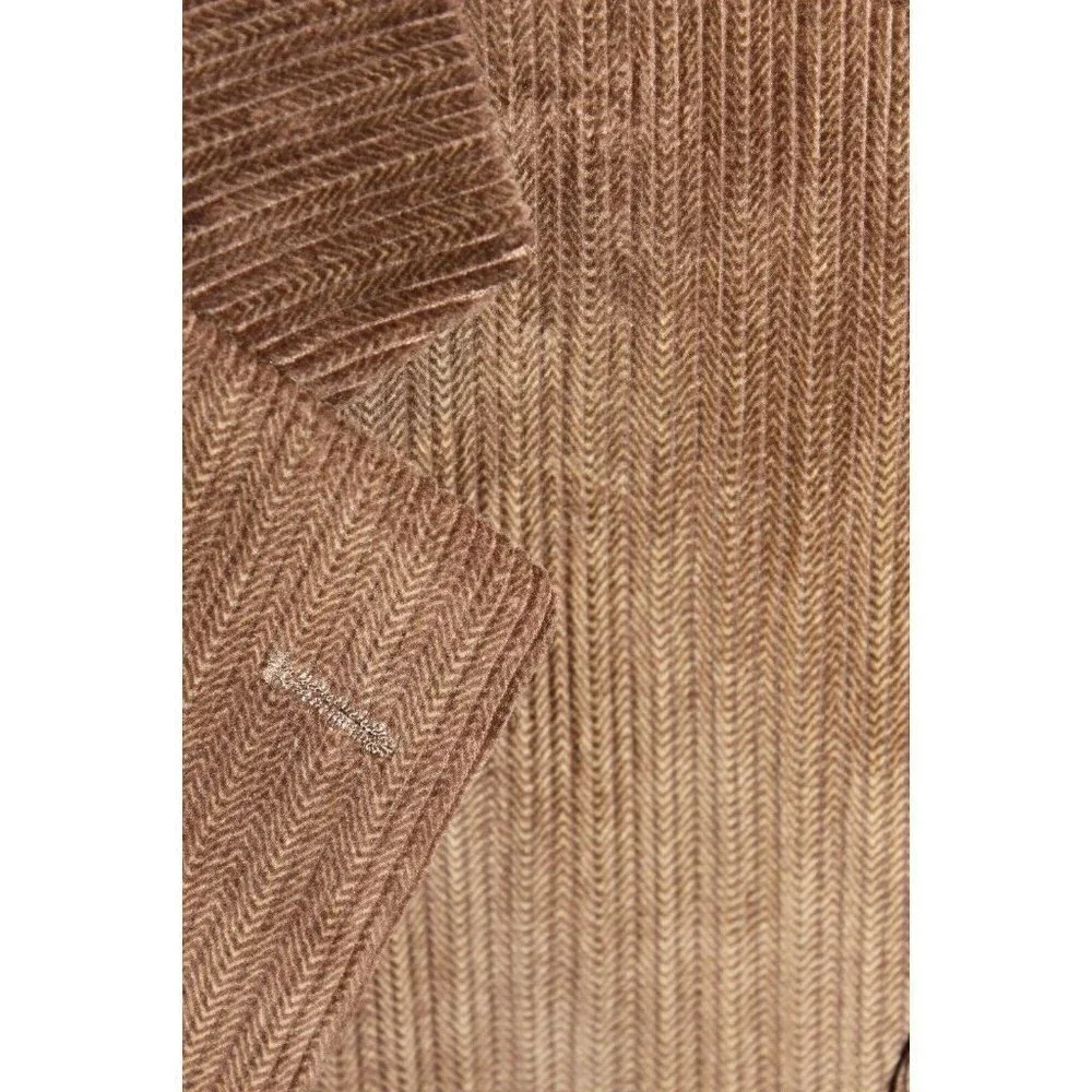 Dockers Brown Corduroy Blazer Men’s 42R Vintage Style Smart Casual Sport Coat